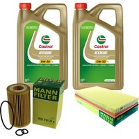 Mann Inspektionspaket 10L Castrol Titanium 5W-30 FüR Mercedes Viano W639 CDI