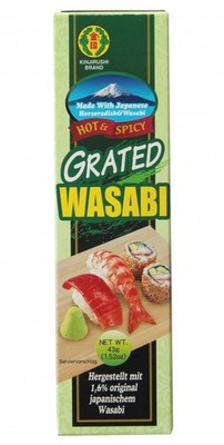 KINJIRUSHI Wasabi / Meerrettich Paste 43g HOT + SCHARF aus Japan