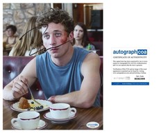 JEREMY ALLEN WHITE SIGNED SHAMELESS THE BEAR CALVIN KLEIN 8x10 PHOTO - ACOA COA