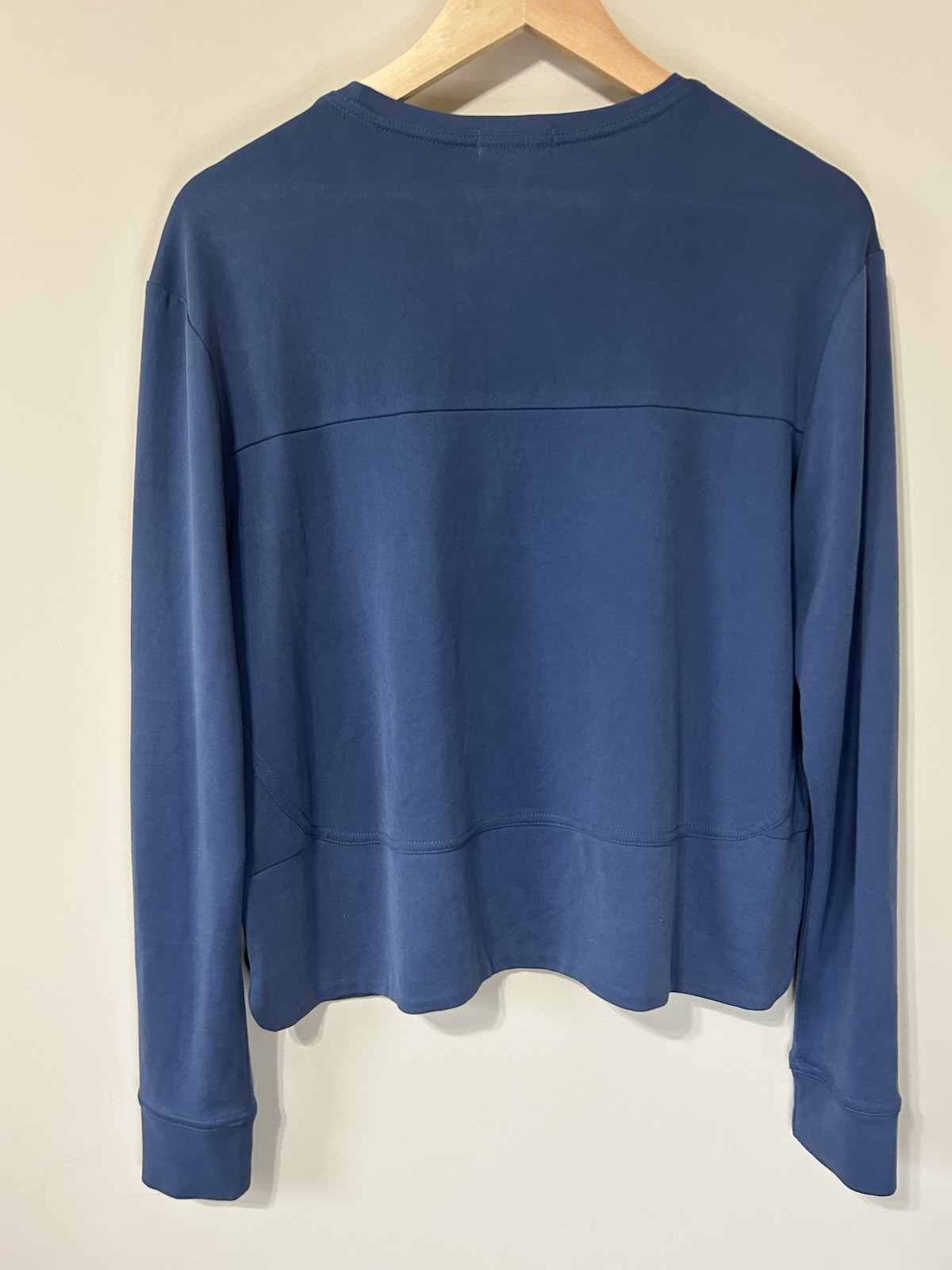 Pull Over Trim & Taylor Womens Pull Over Size S Long Sleeve Blue Sweater Top ...