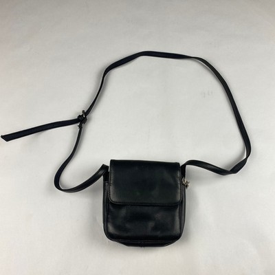 Vintage Hobo International Crossbody Purse Organizer Black