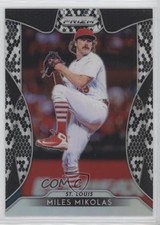 2019 Panini Prizm Snakeskin Prizm 18/50 Miles Mikolas #26 07d9