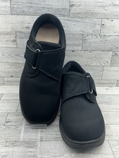 OrthoFeet Shoes Mens Size 11 Black Diabetic Orthopedic Walking Comfort