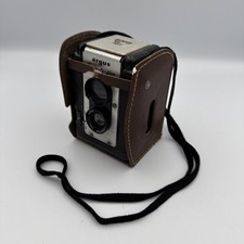Vintage Argus Seventy-Five Film Box Camera with Leather Case Untested