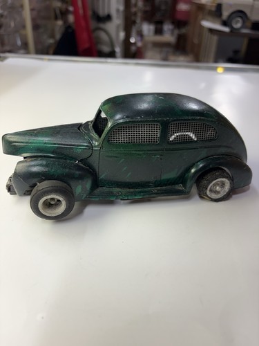 Vintage 1940 Ford Gasser 1:24 COX? Scale Slot Car Untested READ Parts Repair