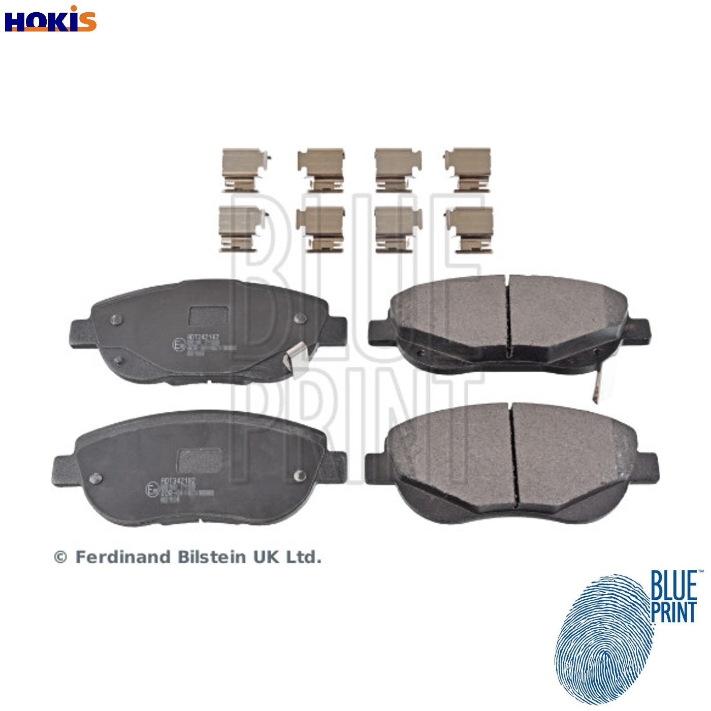 BRAKE PAD SET DISC BRAKE ADT342182 FOR TOYOTA 2AD-FHV/FTV 2.2L 2WW 2.0L 4cyl