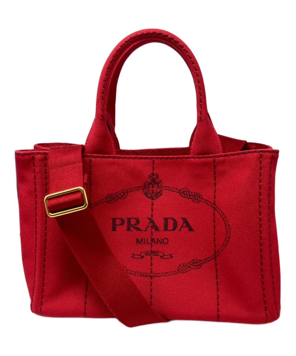 PRADA Leather Exterior Red Bags & Handbags for Women for sale | eBay