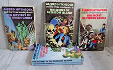 Alfred Hitchcock  the Three Investigators Book Lot Terror Castle Coughing Dragon