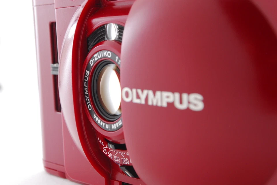 Rare Red Color [Near Mint] Olympus XA2 35mm Film Camera JAPAN - Image 2 of 4