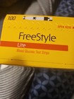 Freestyle Lite Blood Glucose Test Strips - 100 Count  Exp 10/31/27 — photo 3