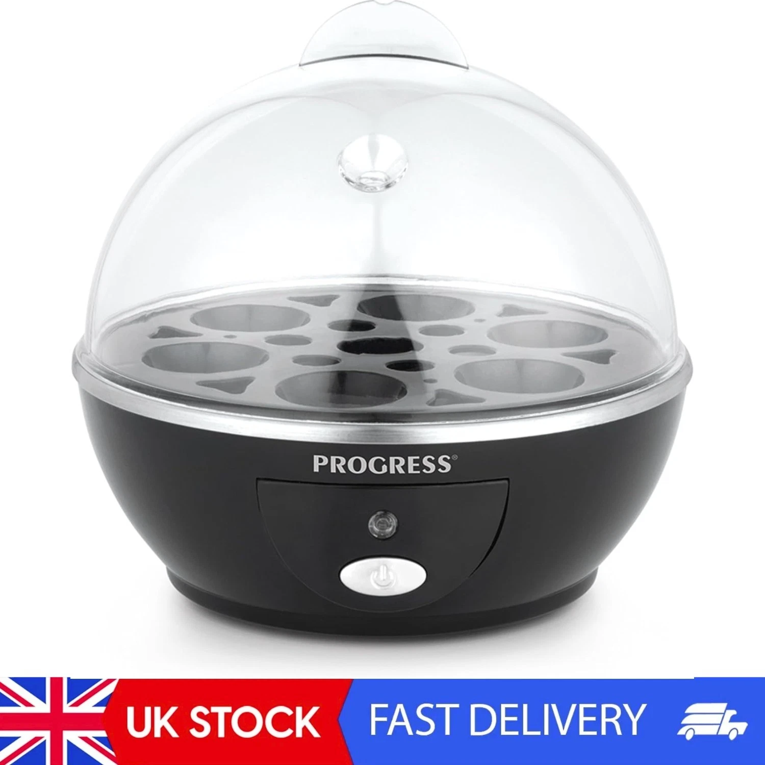 EK2783P Electric Egg Boiler – Egg Cooker/Poacher/Steamer, For Soft, Medium Or