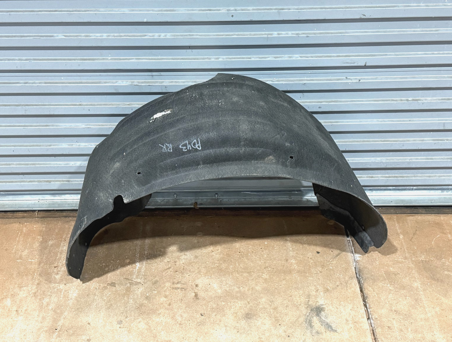 06-12 Bentley Continental Flying Spur Rear Right Fender Liner Splash Shield PO43