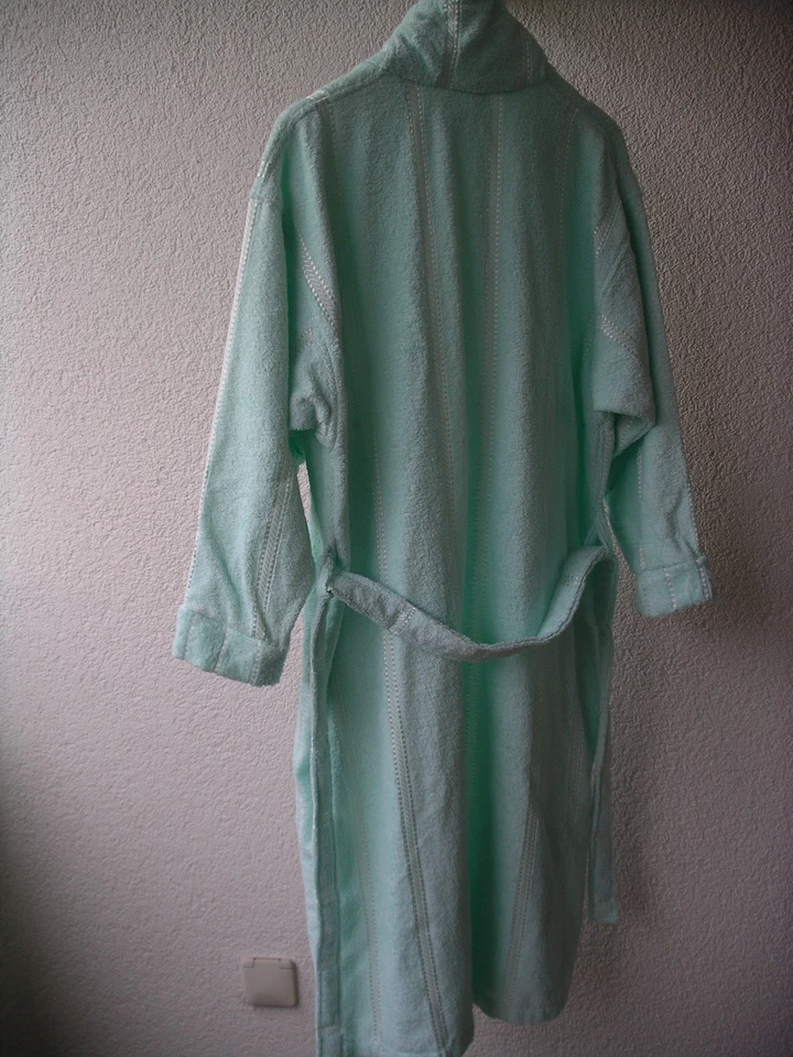 Damen-Bademantel Hell Türkisfarben CANDA – Größe M - Bild 2 von 4