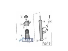 Stoßdämpfer rechts hinten BMW 3er Touring G21, G81 37106894437 P24495518
