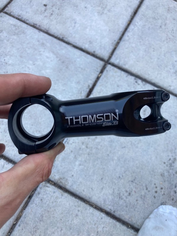Thomson Elite X4 Stem -OS 31.8 100mm Black (SM-E131 BK)