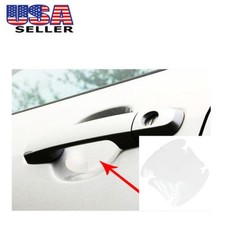 4 X Invisible Clear Adhesive Car Door Handle Paint Scratch Protection Film Sheet
