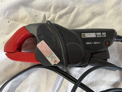 CHAUVIN ARNOUX MN 89 Stromzange 200A AC Stromzange PINCE AMPEREMETRIQUE