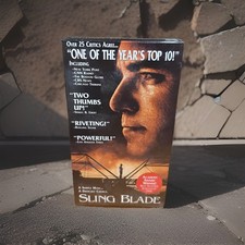 Sling Blade VHS Tape Billy Bob Thornton Academy Award Winner - Miramax - NEW