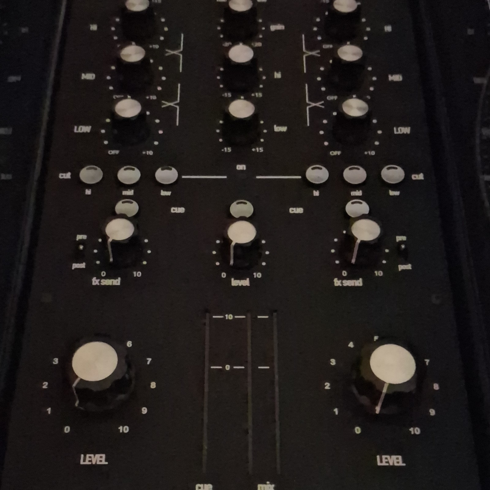 Ecler NUO 2.0 DJ Mixer Analogico 2 Canali Nero 1 Unità MPN NUO 2.0
