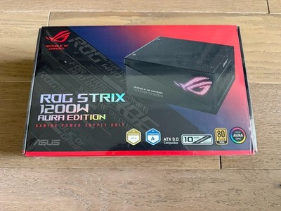 ASUS ROG Strix 1200W Gold Aura Edition Fully Modular Power Supply 80+ Gold New