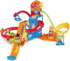VTECH GO GO SMART WHEELS RACE  PLAY ADVENTURE DISTRESSED PKG