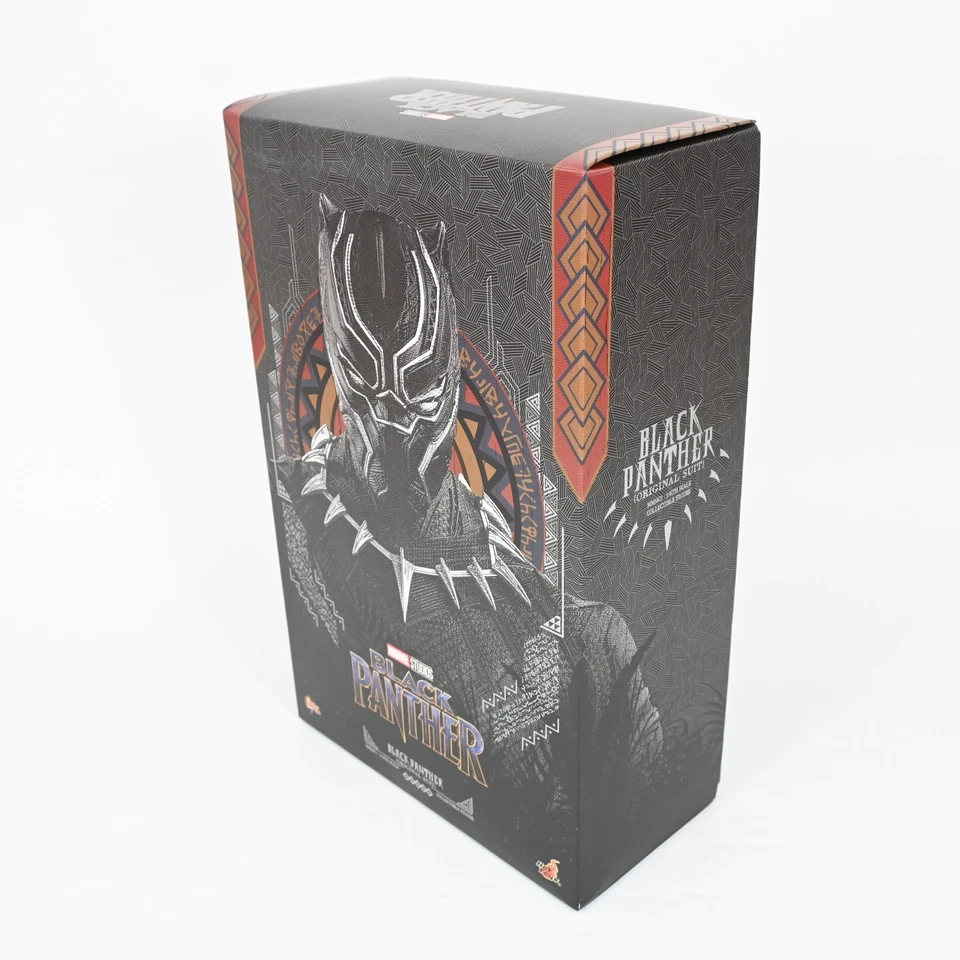 Figura de acción Hot Toys MMS671 Black Panther traje original escala 1/6 - Imagen 4 de 4