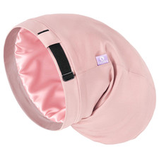 Silk Bonnet for Long Hair: 100 Mulberry Silk for Sleeping Women Men, Extra Larg