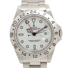 Rolex Explorer II 16570 SS SS AT quadrante bianco