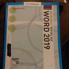 Cengage Microsoft Office 365  Word 2019 Comprehensive PB 2019 