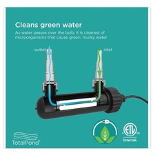 uv pond clarifier Totalpond Clean Green Out Of Water Up To 2000 Gallons