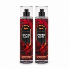 2X Bath Body Works VAMPIRE BLOOD Fine Fragrance Mist Sprays-8 oz