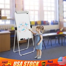 White Board Whiteboard with Stand Magnetic Dry Erase Board Double Sided