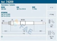 Bougies de préchauffage Hyundai TRAJET