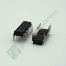 2 pcs. NATIONAL SEMICONDUCTOR DM74LS75N IC D-TYPE TRANSP 4:4 16-PDIP