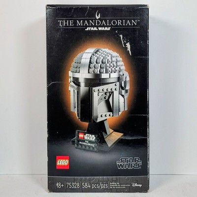 LEGO Star Wars: The Mandalorian Helmet (75328) Factory Sealed *BOX DAMAGE*
