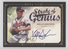 2008 Upper Deck Masterpieces Stroke of Genius Kelly Johnson #SG-KJ Auto 11z5