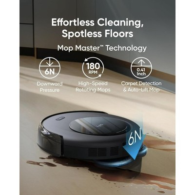 eufy RoboVac Omni C20 with Official Hard Floor Cleaning Solution