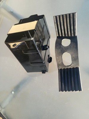 Early Suzuki T500 Battery Box W/Cushion, Fresh Powdercoat