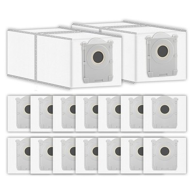 (16 Pack) T50 Omni Dust Bags for ECOVACS DEEBOT T50 Omni, X9 OMNI, T80 Omni, ...