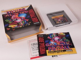 Galactic Pinball (Nintendo Virtual Boy 1995 Japan) CIB Complete In Box