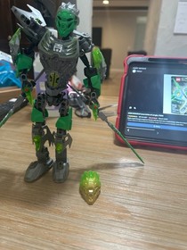 lego bionicle green no box 
