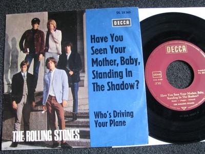 The Rolling Stones-Have you seen your Mother Baby 7'' Vinyl-1966 Germany-Decca