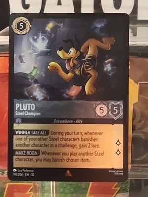 Pluto - Steel Champion 191/204 Whispers in the Well Cold Foil