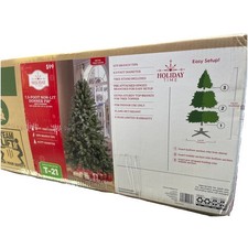 Holiday Time Donner Fir Artificial Christmas Tree 7.5 Foot Non Lit Easy Set Up