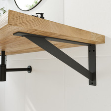 Waschtischhalterung - ELBE - Wandkonsole, Regalhalterung, Waschbecken, Winkel