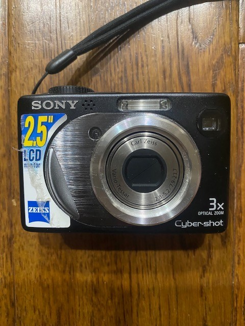 Sony Cyber Shot DSC-W1 Digital Camera 5.1 MP /Black | eBay