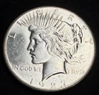 1927 Peace $1 (HUGE LUSTER, BEAUTIFUL COIN) UNC
