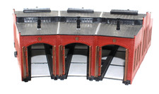 Märklin H0 72884 Ringlokschuppen (3-ständig) mit Torschlussautomatik H0 HO 1:87