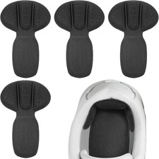 Back of Heel Cushion Pads, 4Pcs Mesh Adhesive Grips Inserts for Black