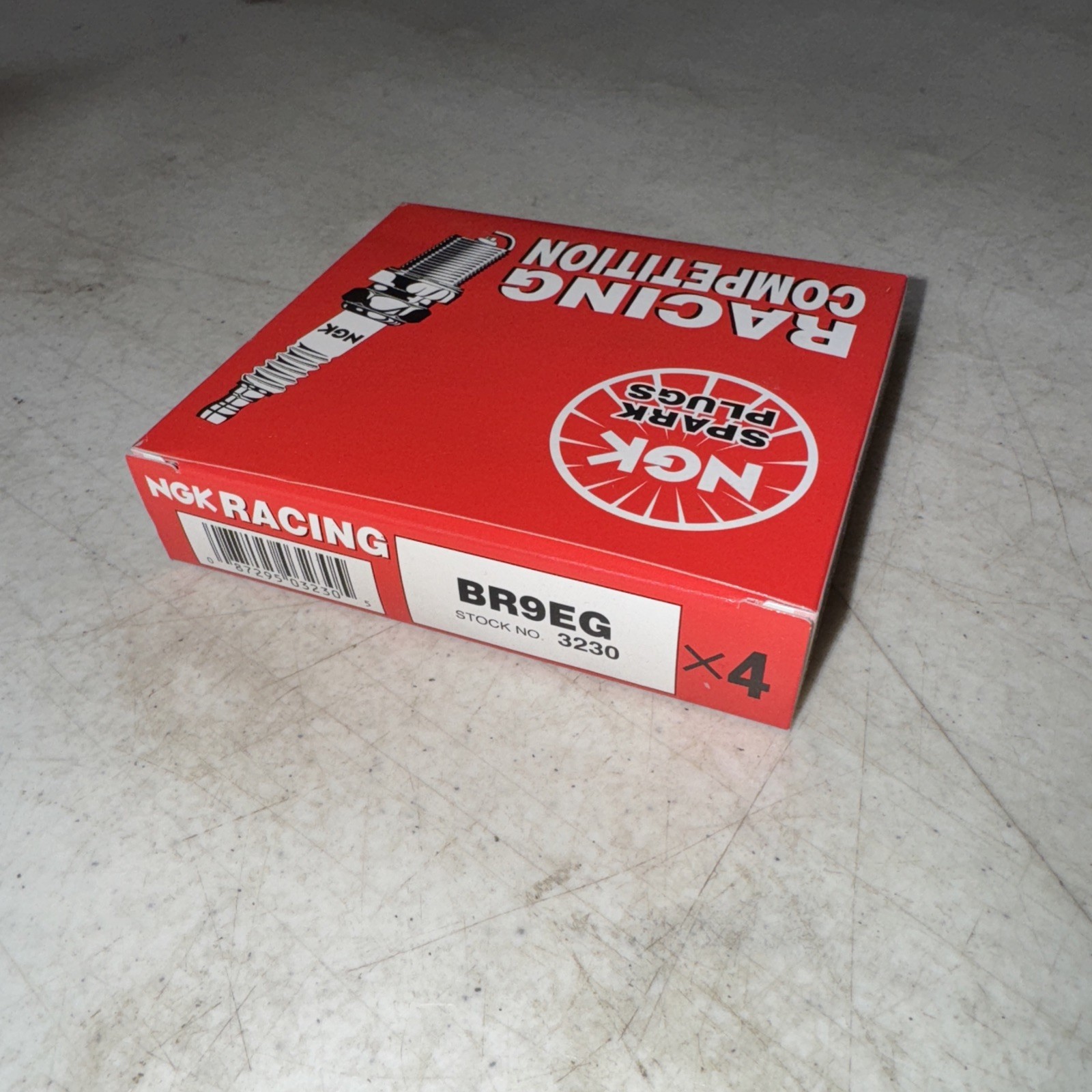 NGK Racing Spark Plugs 4  Pack BR9EG Husky Yamaha Honda  3230